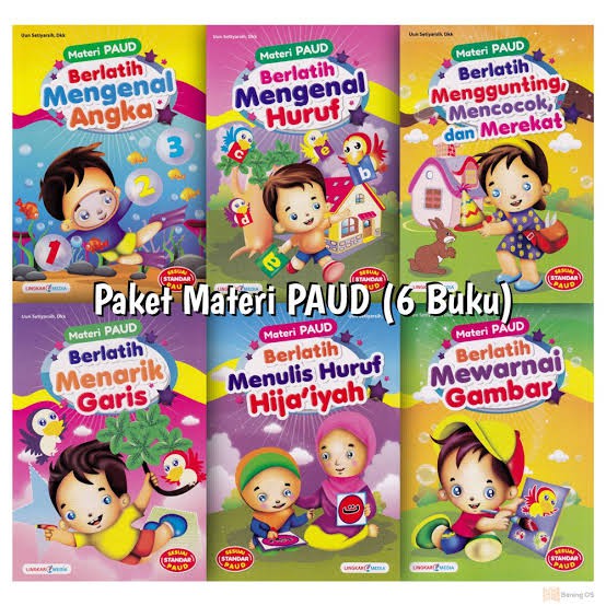 Buku Aktivitas Anak Seri Materi PAUD Lingkar Media