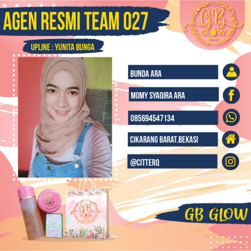 paket CLB GLOW 100% original member resmi CLB