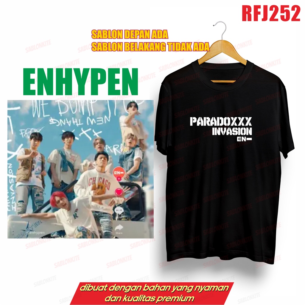 MURAH!!! KAOS PARADOXXX INVASION RFJ252