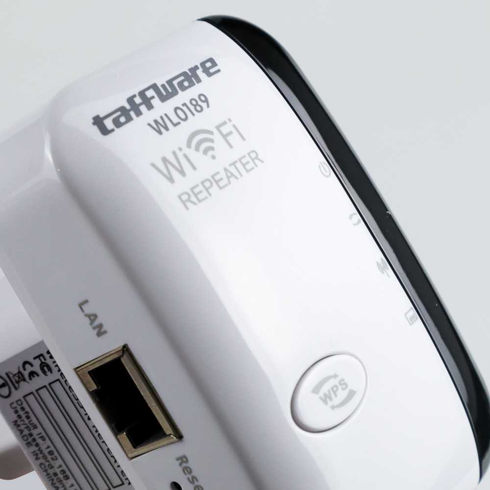 Taffware Wireless-N WiFi Repeater 300Mbps - WL0189