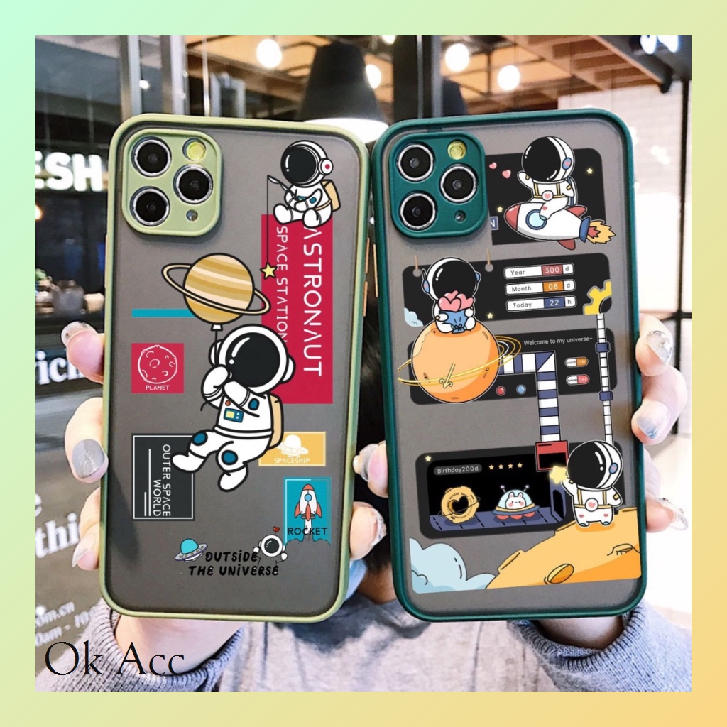 Softcase Motif NASA AA16 for Infinix Hot 8 9 10 10s 10t 11 11s 12 12i Play Note 7 Lite Smart 4 5 6 6+ HD NFC