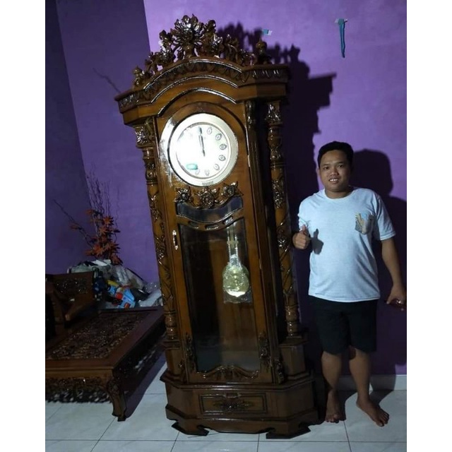 lemari jam hias lemari jam murah jepara lemari jam hias rahwana