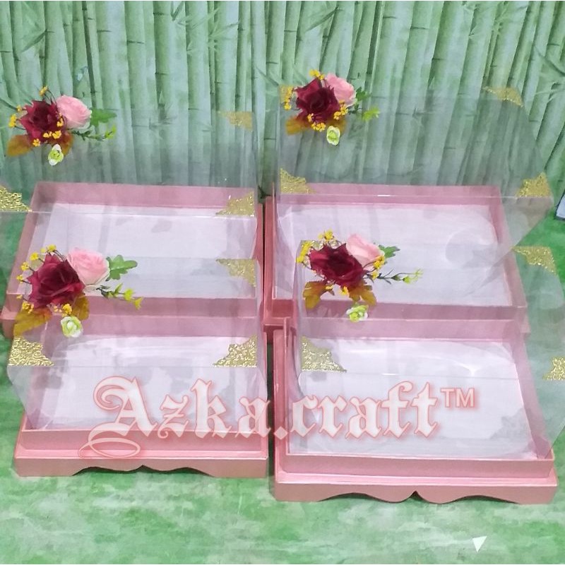 

box hantaran seserahan kaki gelombang mika tinggi