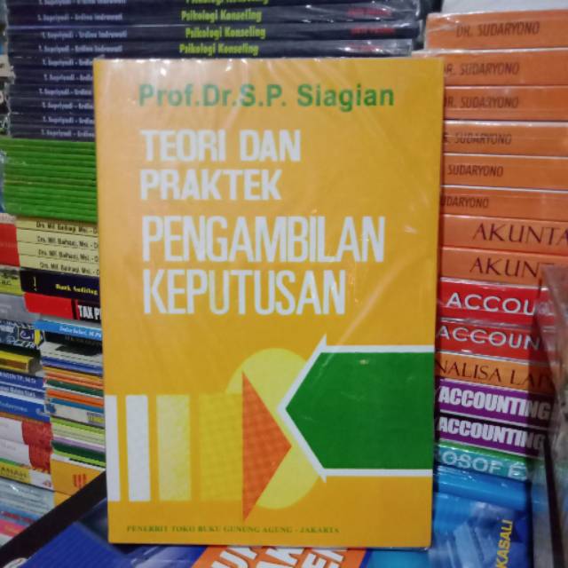 TEORI DAN PRAKTEK PENGAMBILAN KEPUTUSAN