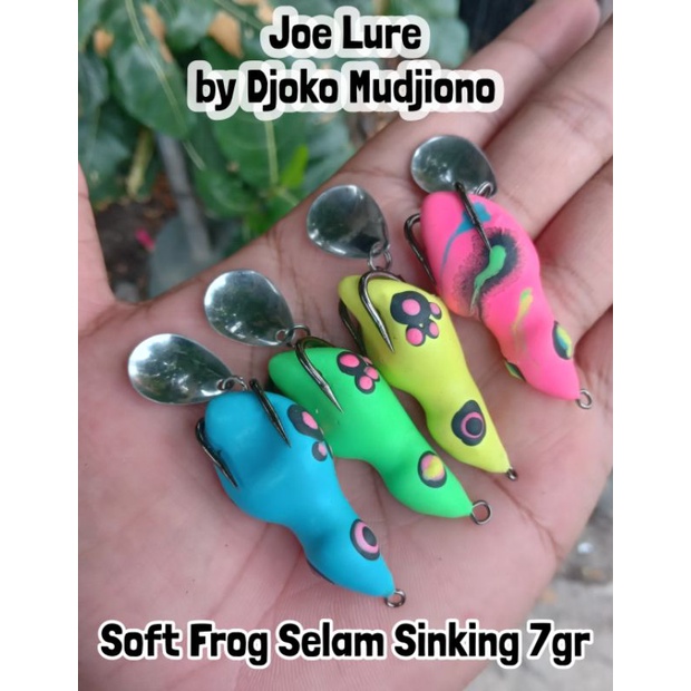 Soft Frog Selam Sinking Umpan Dalam Gabus 7gr JoeLure