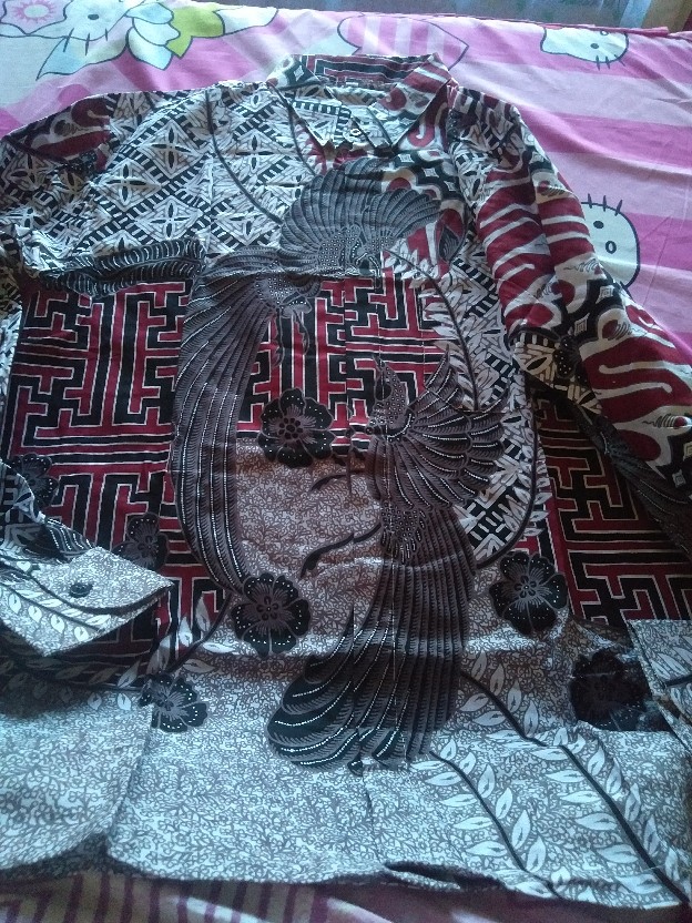 Size M L Xl Xxl Bswart Batik Hrb026 Kenongo Hem Pendek Padi Pekalongan M L Xl Batik Pria Murah