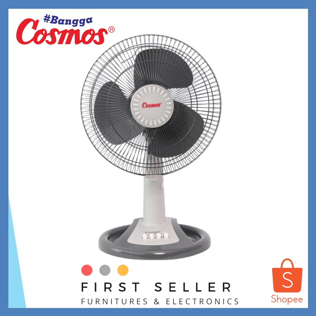 KIPAS ANGIN MEJA / DESK FAN COSMOS 12-DSE / 12 DAR / 12DSF / 12 LDA - 12 INCH ORIGINAL ( ORI )100% TERMURAH !