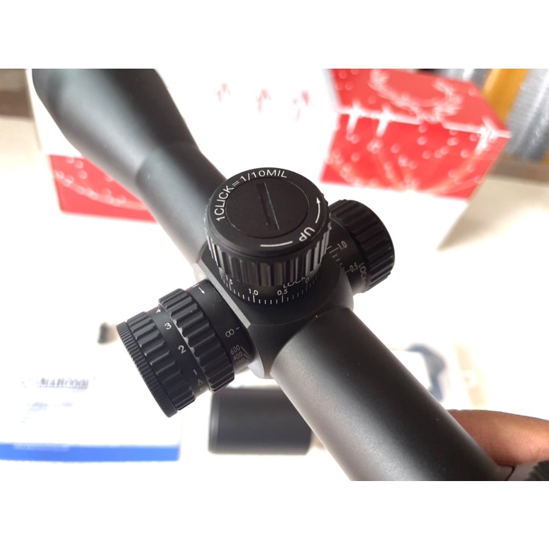 TELESKOP MARCOOL WOLVERINE 4-16x44 SfirG titik dot nyala