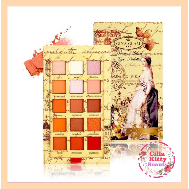 CKB GINA GLAM PRINCESS GLAM EYE PALETTE / EYESHADOW GINA GLAM / MAKE UP THAILAND