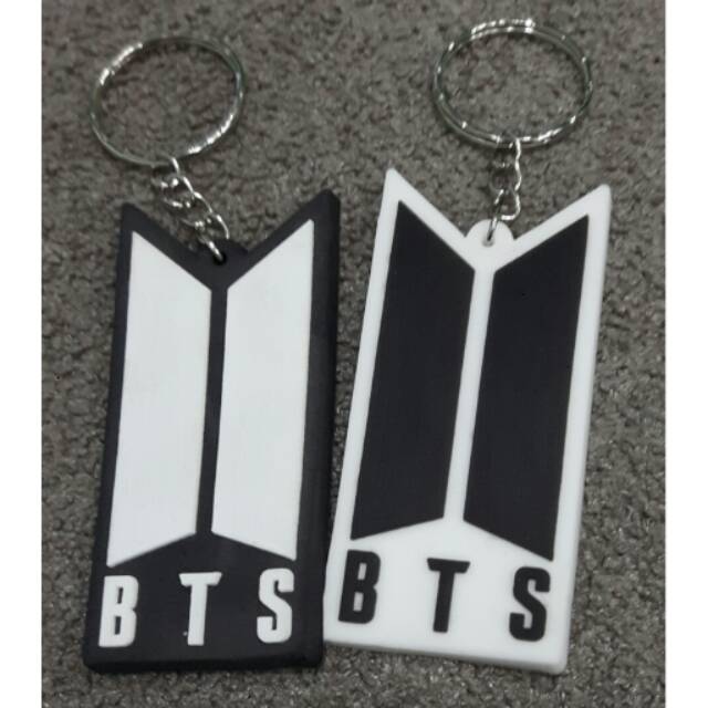 Gantungan kunci / keychain kpop bts rubber