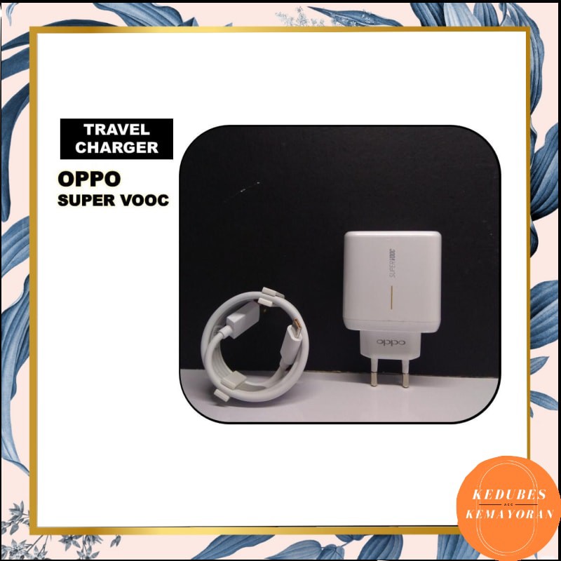 Travel Charger Oppo Original Supervooc Micro Usb Fast Charging [KK]