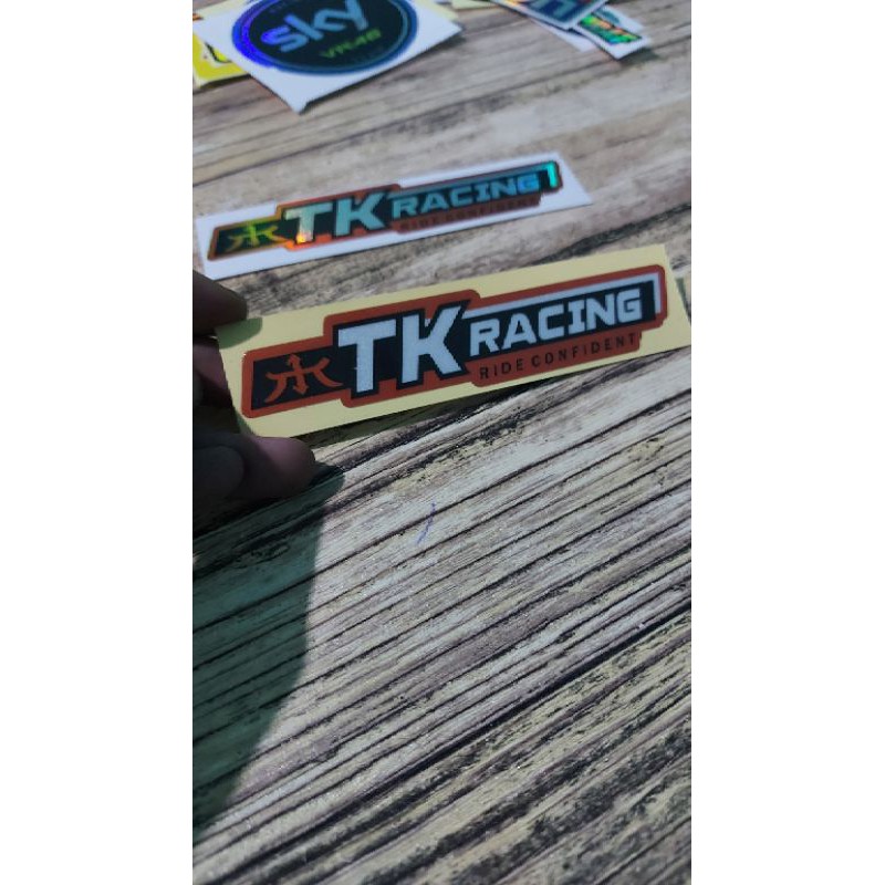 STICKER TK RACING PRINCUT