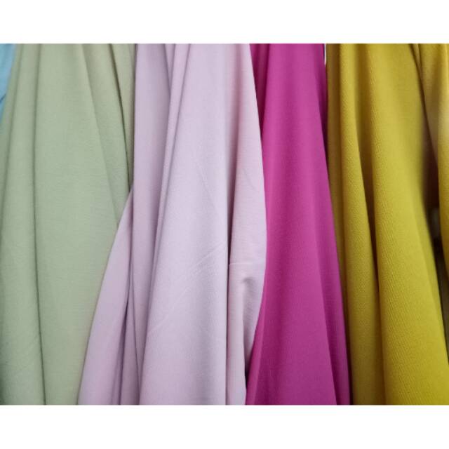

READY BUBBLE CREPE COKSU/DUSTYPINK/HOTPINK/KUNING KUNYIT