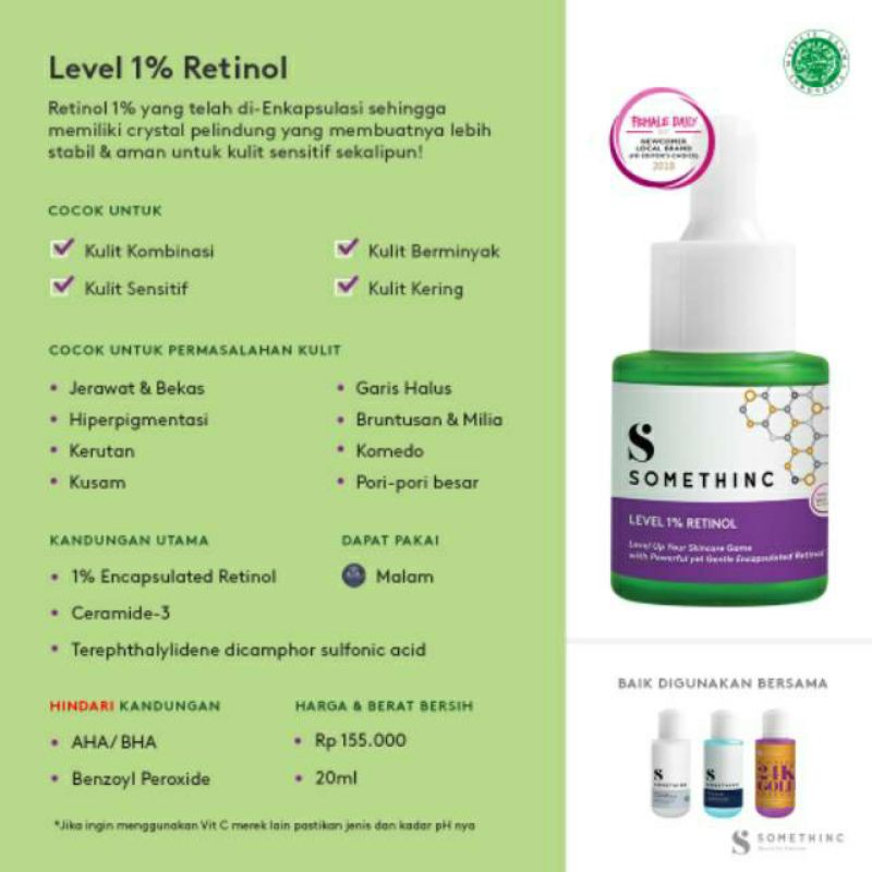 SOMETHINC LEVEL 1% RETINOL