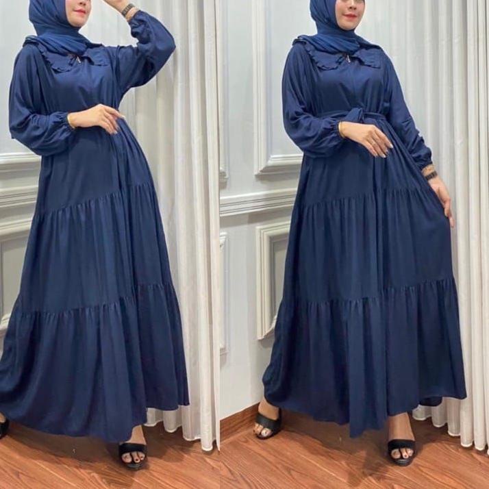LANGSUNG ATC.. DRESS MIDI ORI NAURA | GAMIS MIDI | MIDI JUMBO | MIDI JUMBO LD 120 | Midi
