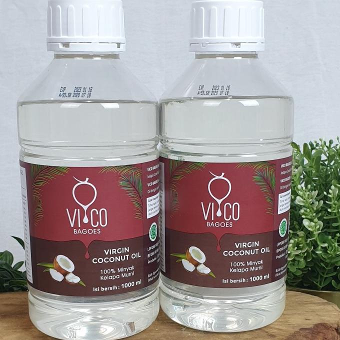 

Ready Stock Vco Virgin Coconut Oil Vico Bagoes 1 Liter Termurah