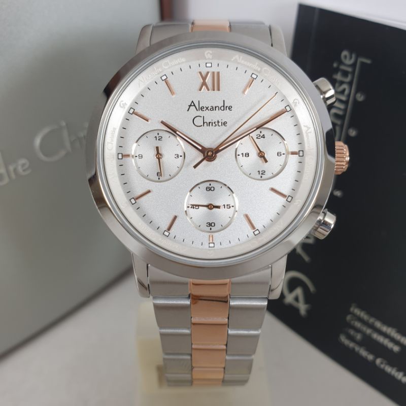 jam tangan wanita alexandre christie ac 2901 original 1thn