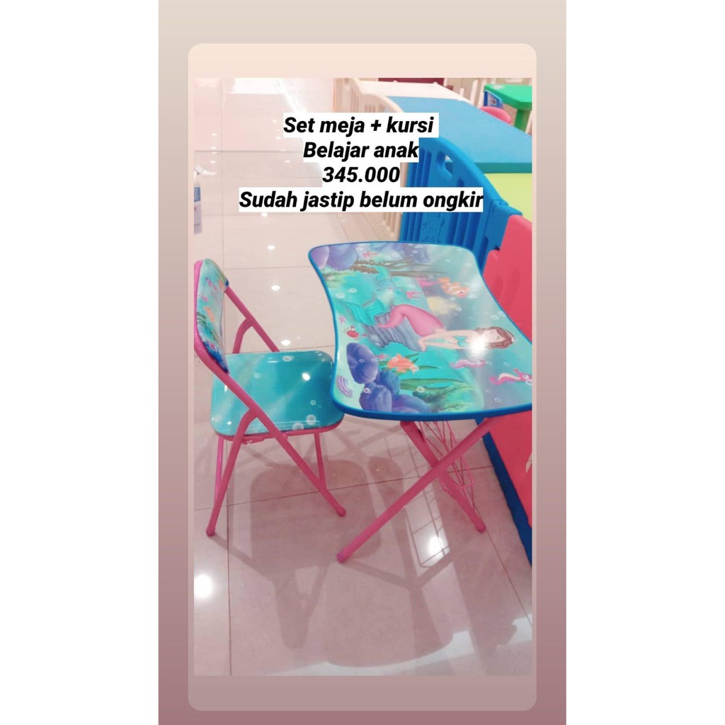 

SET MEJA BELAJAR ANAK + KURSI