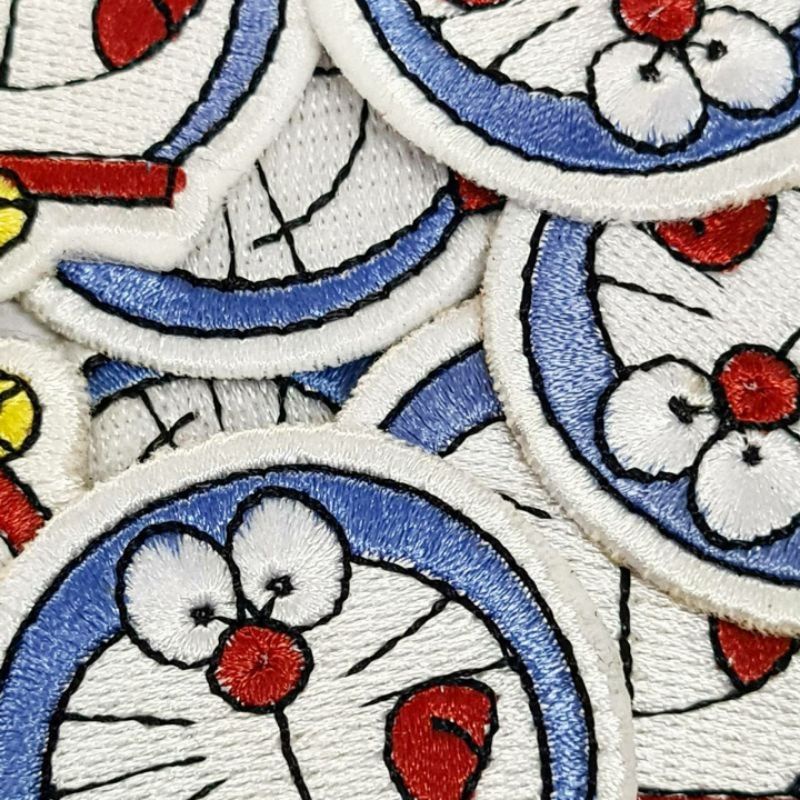 Patch Bordir Iron Doraemon