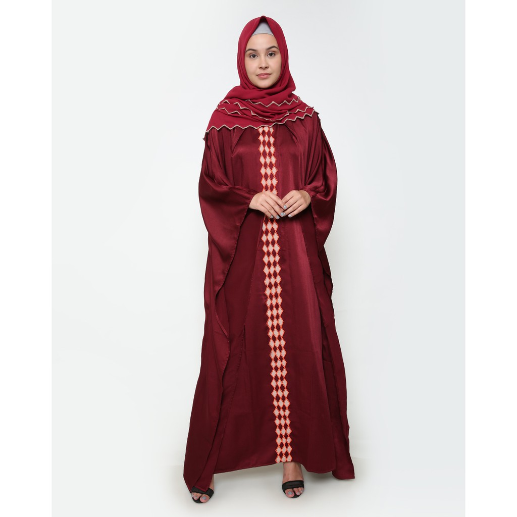 AMOUR KAFTAN MAROON - RUMAH AYU X JEFRY TAN