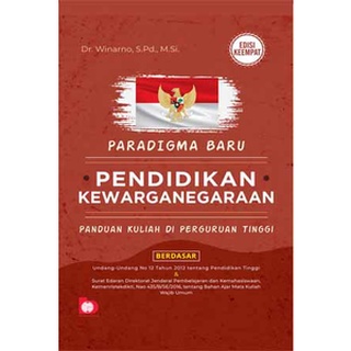 Jual Buku Paradigma Baru Pendidikan Kewarganegaraan Panduan Kuliah Di ...