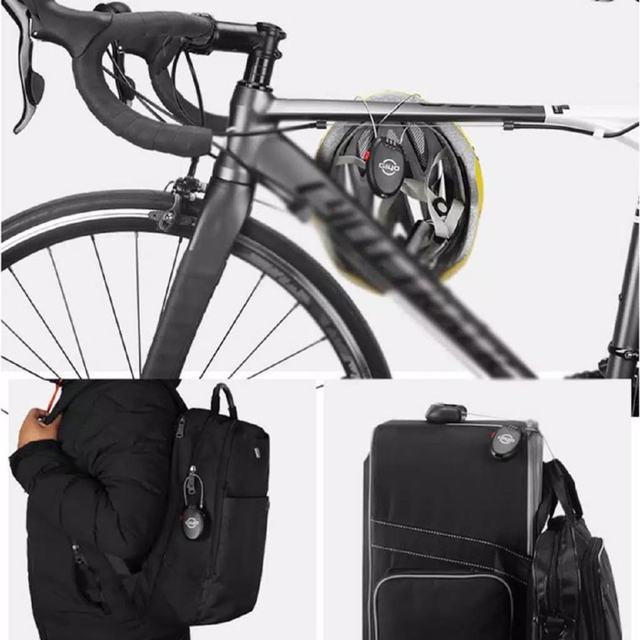 Giyo mini code lock kunci gembok kode helm sepeda koper tas travel