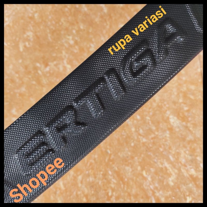sill plate silplate belakang BAGASI SUZUKI ertiga 2011 sampai 2017 2012 2013 2014 2015 2016 2017 PLASTIK HITAM abs tempel