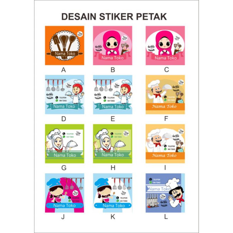 

Stiker Logo Olshop Custom Model Persegi
