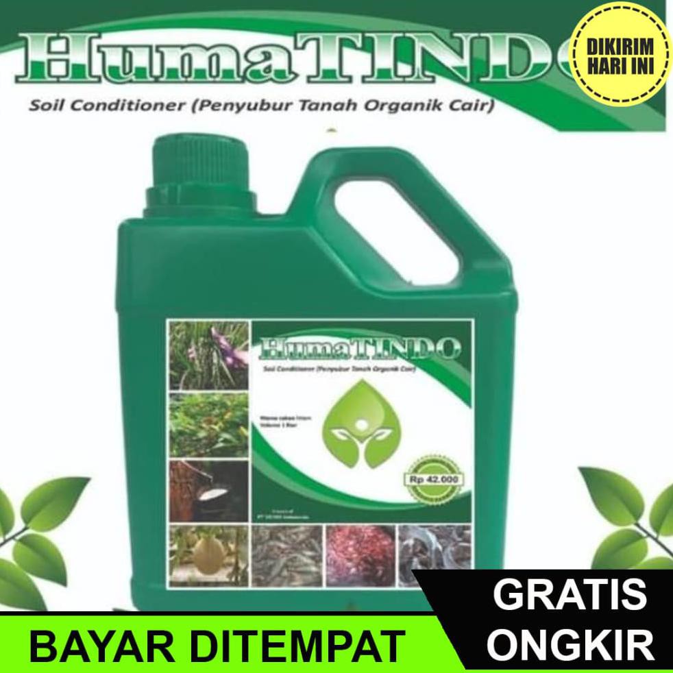(BAYAR DITEMPAT) BC2887 ASAM HUMAT CAIR HUMATINDO PENYUBUR TANAH ORGANIC MENAIKAN PH TANAH