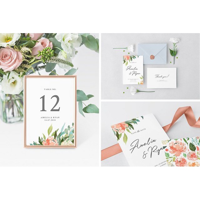 Wedding Day Mockups Bundle SAVE 75% - Photoshop