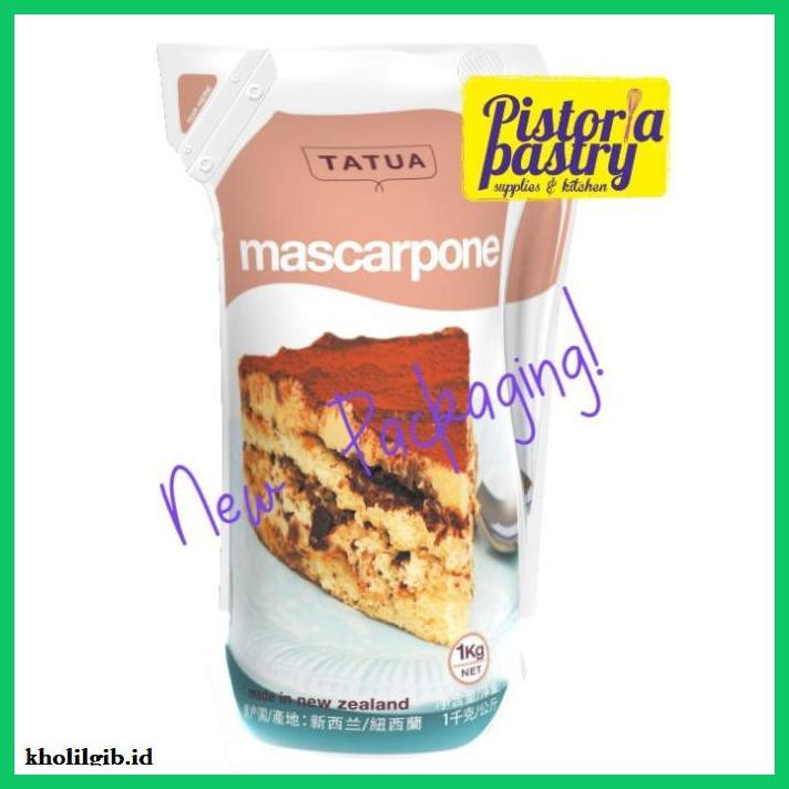 

Ujekujek- Mascarpone Cheese Tatua 1Kg -Original.