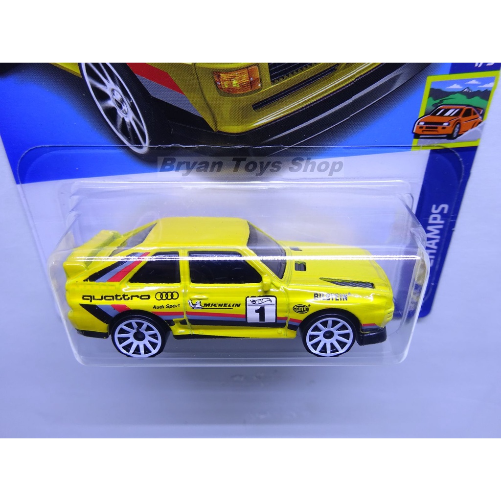 Hot Wheels 84 Audi Sport Quattro Kuning no.1