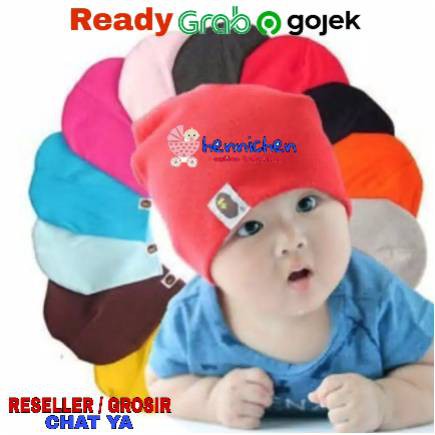 TOPI KUPLUK BAYI TOPI ANAK UNISEX LEMBUT BAHAN KATUN