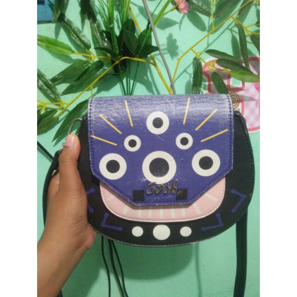 tas gosh preloved murah COD  kondisi seperti gambar