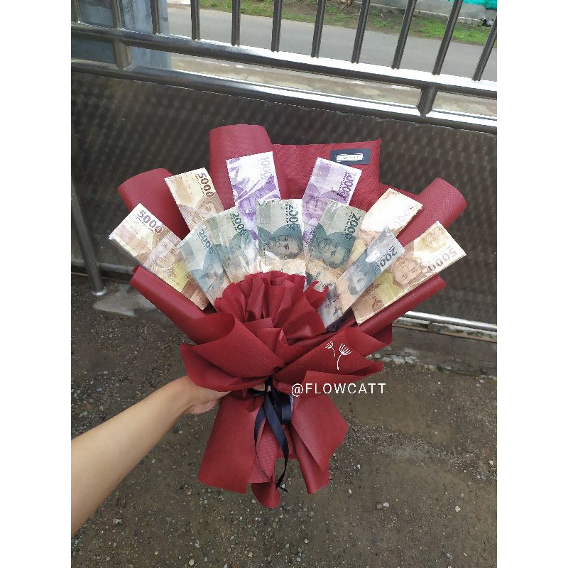 Bucket Uang/ Buket Uang / Bouquet Money / Buket Money / Bucket Money / Bucket Uang Asli/ Buket Uang 