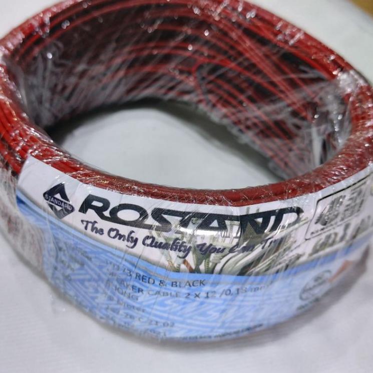 Harga Bersahabat.. KABEL Audio SNI Speaker Cable ROSTAND 50 meter