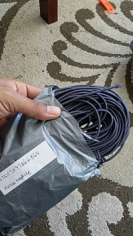 Tali Elastis 3mm Tali String Bulat 3 Mm Rollan Per 25 Meter
