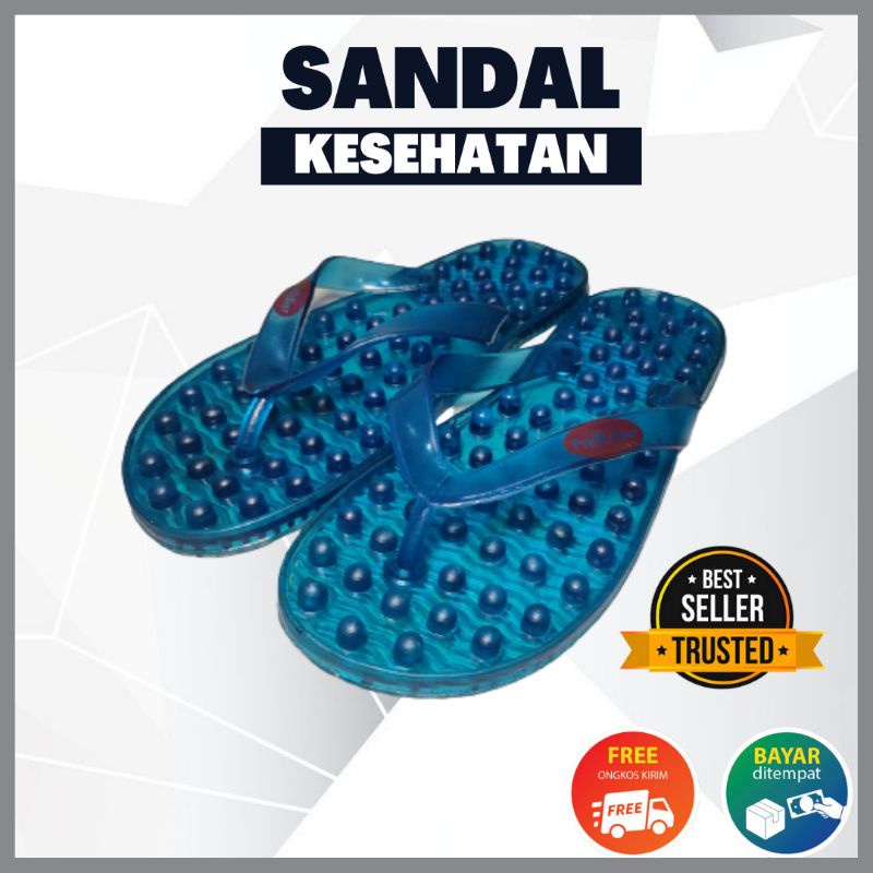 SANDAL KESEHATAN DURI BESAR - SANDAL REMATIK -SANDAL JEPIT REFLEKSI WALKER