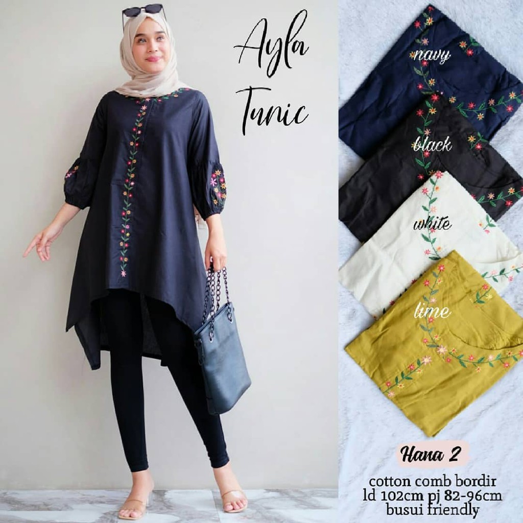 AYLA TUNIK / ATASAN BUSUI / KATUN BORDIR