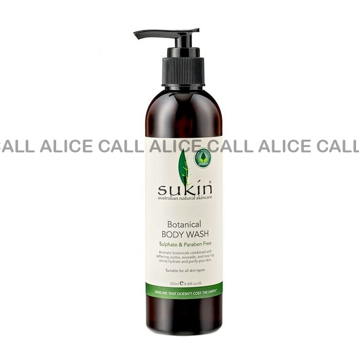 Sukin Botanical Body Wash 250 ml