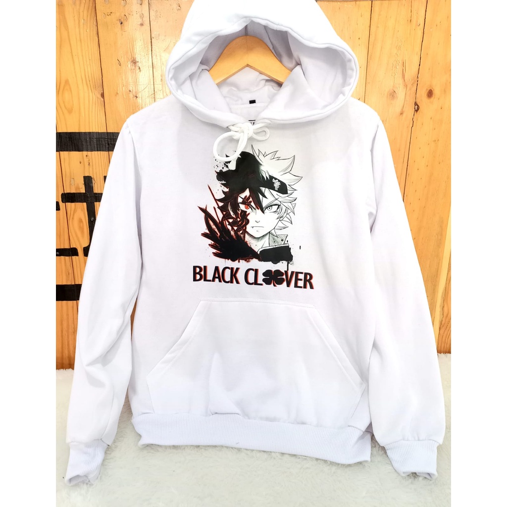 Hoodie Asta Face Black Clover Anime Blackbull Manga Premium