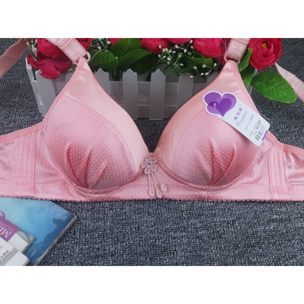 bra / bh wanita 8986CUP B - busa tipis kain lembut TDK  ADA KAWAT (PROMO BELI 4 FREE MASKER)