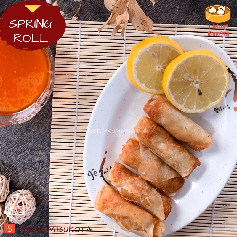 

Premium Dimsum Spring Roll Isi Udang Frozen Food Halal Jakarta- Dimsum Ibukota