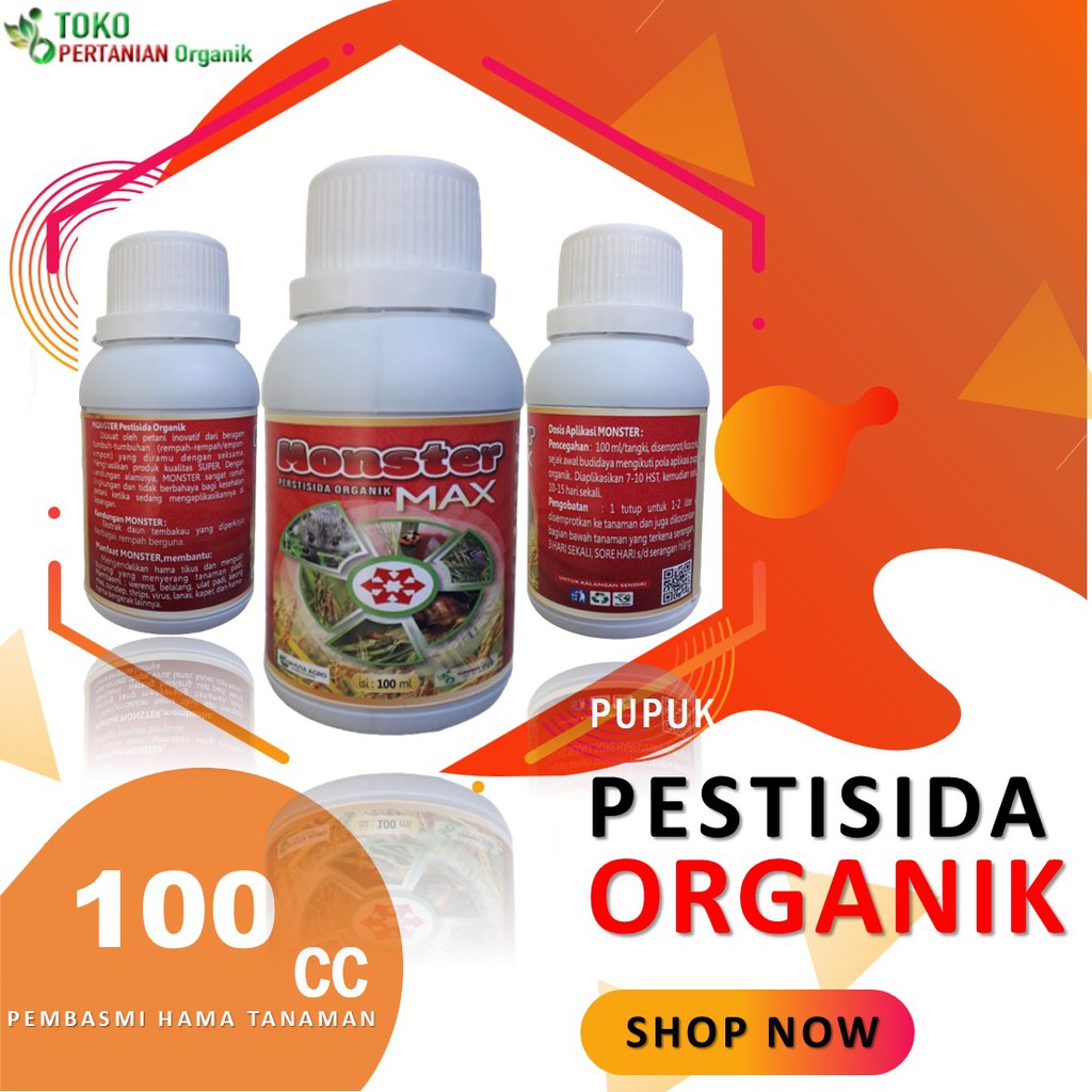 Pestisida Pembasmi Tikus Monster Max, Pupuk Pestisida Organik Untuk Cabe Rawit