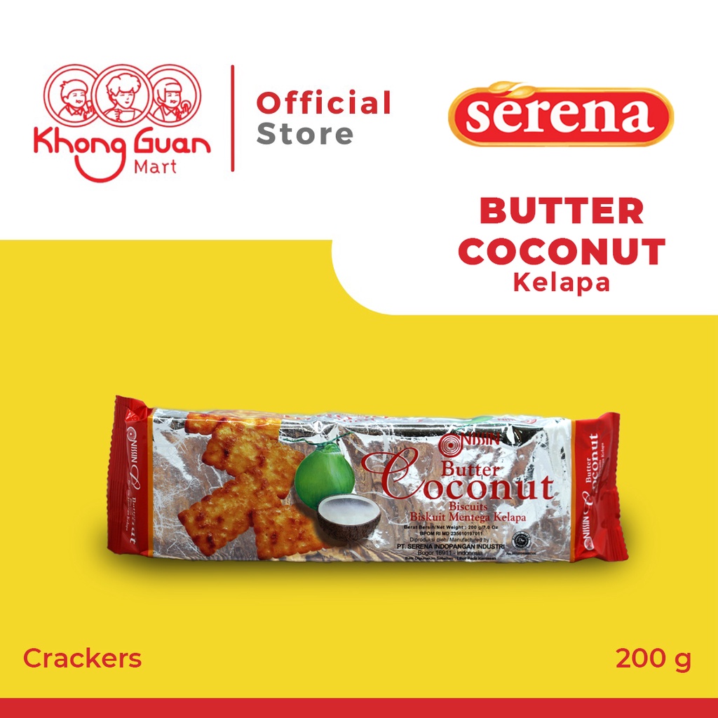 

NISSIN Butter Coconut Biskuit Pack 200 Gram