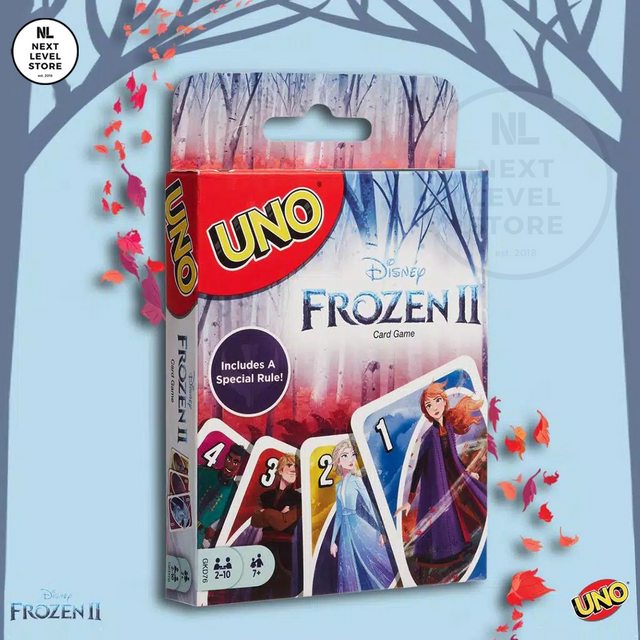 UNO Frozen 2 II Card Game Board Games - READY - NEW