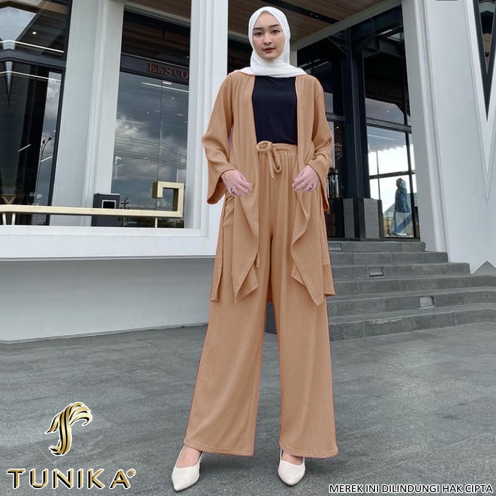 Baju Setelan Wanita Kekinian - One set Wanita - Setelan Tunik - Set Filanto - Lexoir-5