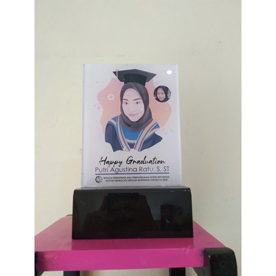 plakat wisuda, plakat custom, plakat souvenir, vendel