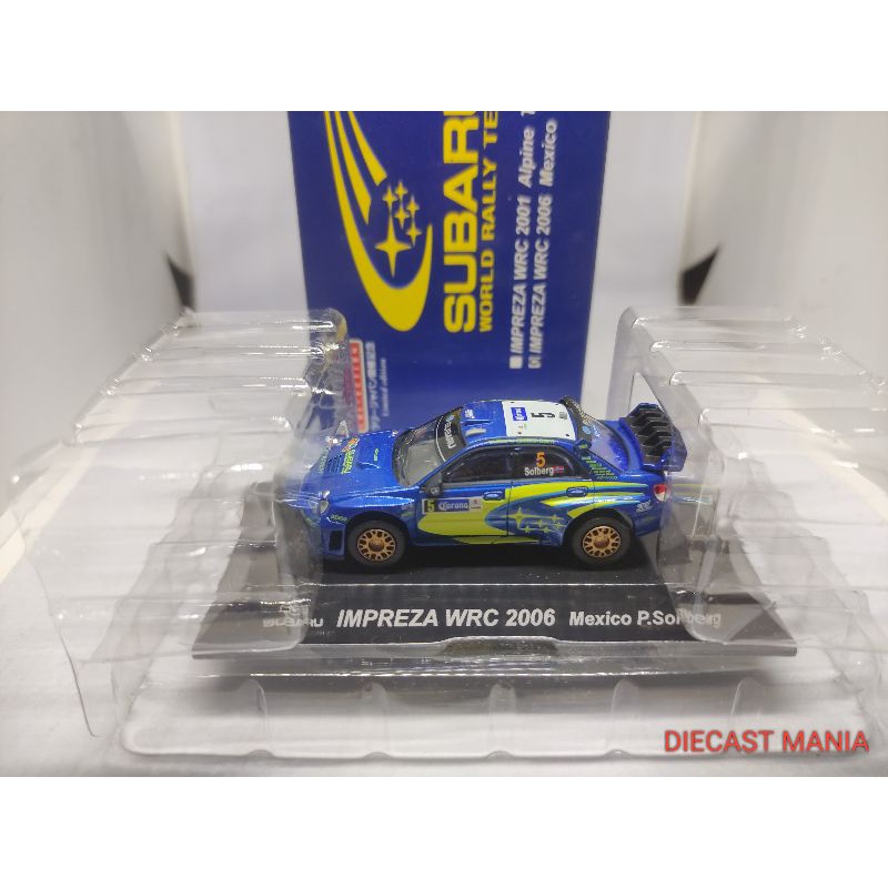 cms limited edition subaru impreza wrc 2006 mexico p.solberg