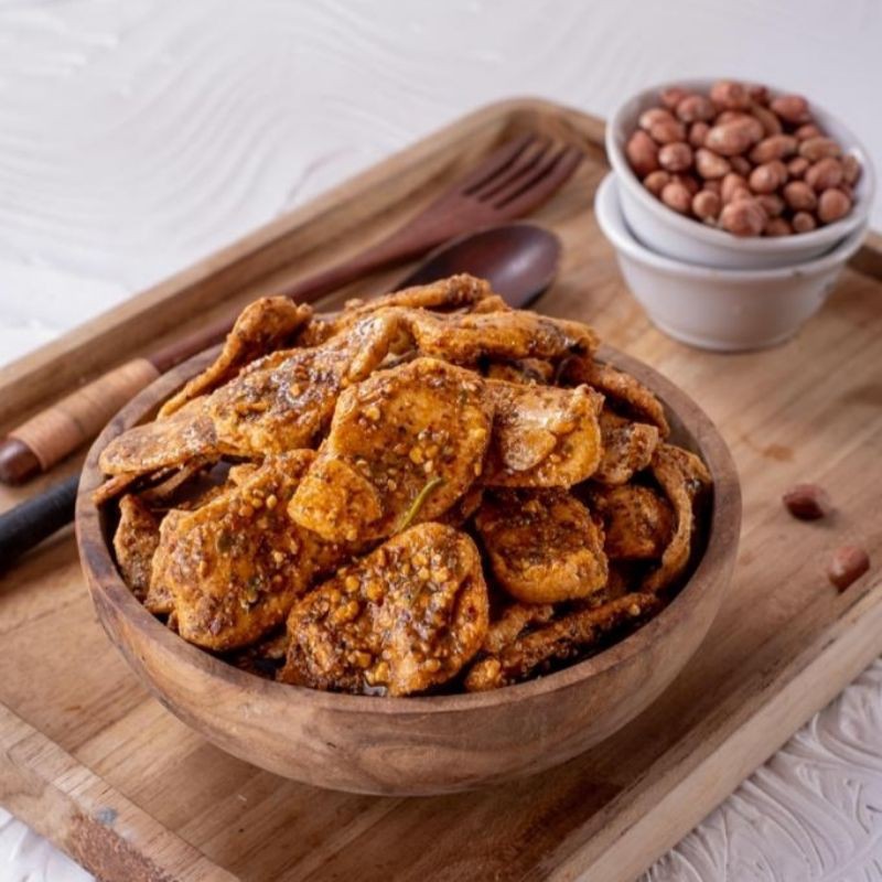 

Kerupuk Seblak Basreng Bumbu Kacang (NEW)